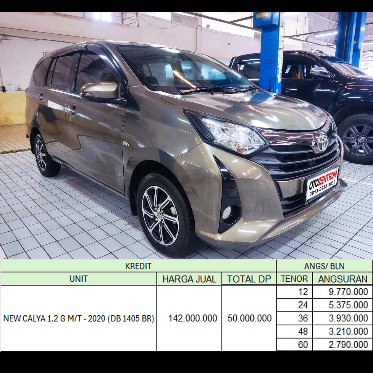 NEW CALYA 1.2 G M/T - DB 1405 BR